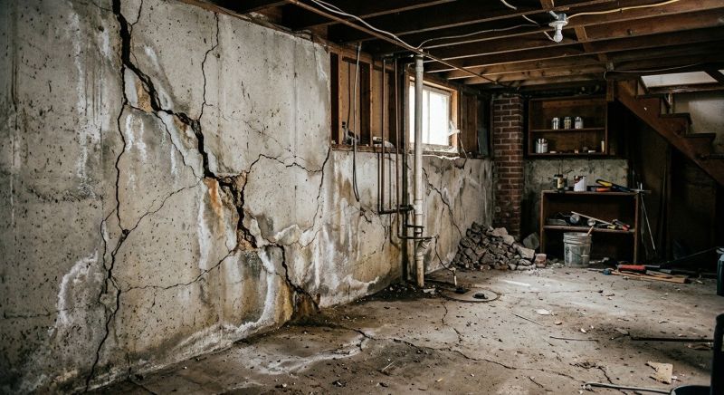 Basement Crack Repair in Riverside, CA