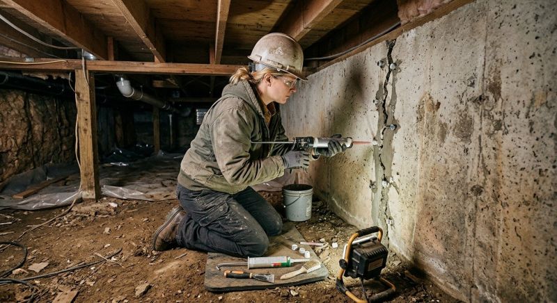 Basement Foundation Repair in Menifee, CA