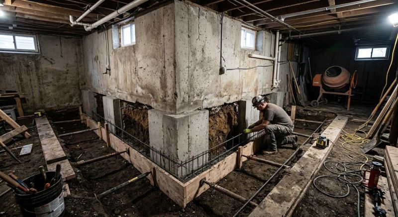 Basement Underpinning in Riverside, CA