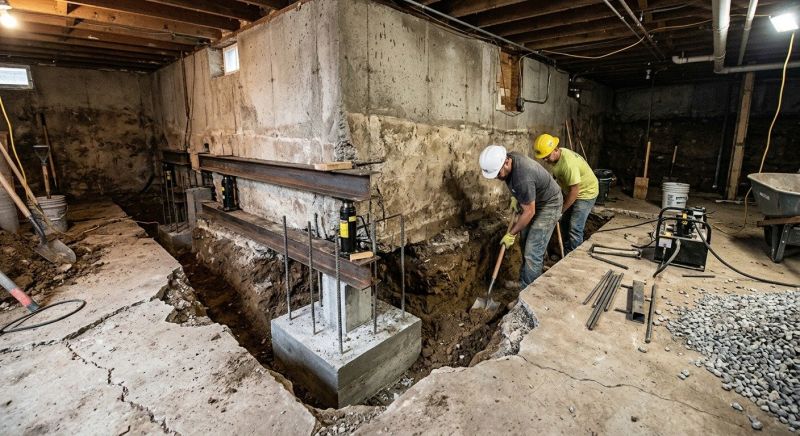 Basement Underpinning in Riverside, CA