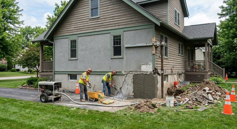 Building Foundation Repair in Chino Hills, CA