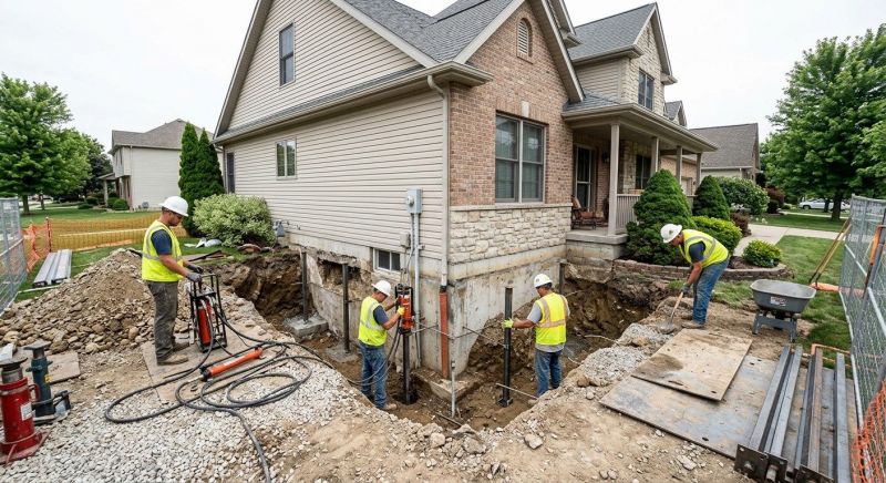 Building Foundation Repair in Chino Hills, CA