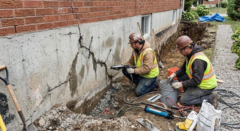 Cracked Foundation Repair in Claremont, CA