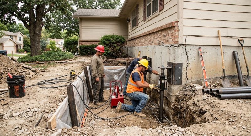Cracked Foundation Repair in Rancho Cucamonga, CA