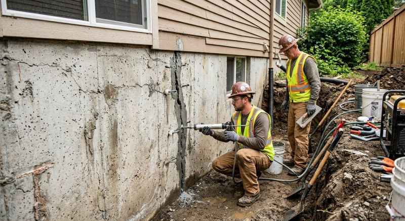 Cracked Foundation Repair in Upland, CA