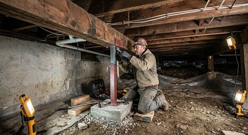 Crawlspace Foundation Repair in Highland, CA