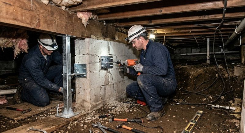 Crawlspace Foundation Repair in Menifee, CA