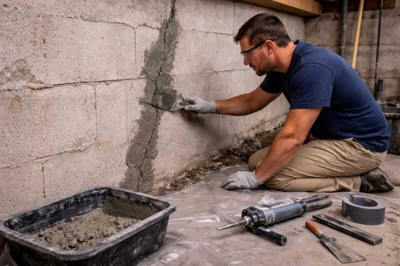 Foundation Crack Repair in Montclair, CA