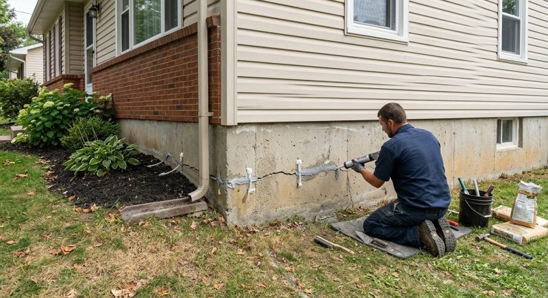 Foundation Cracks Repair in Riverside, CA