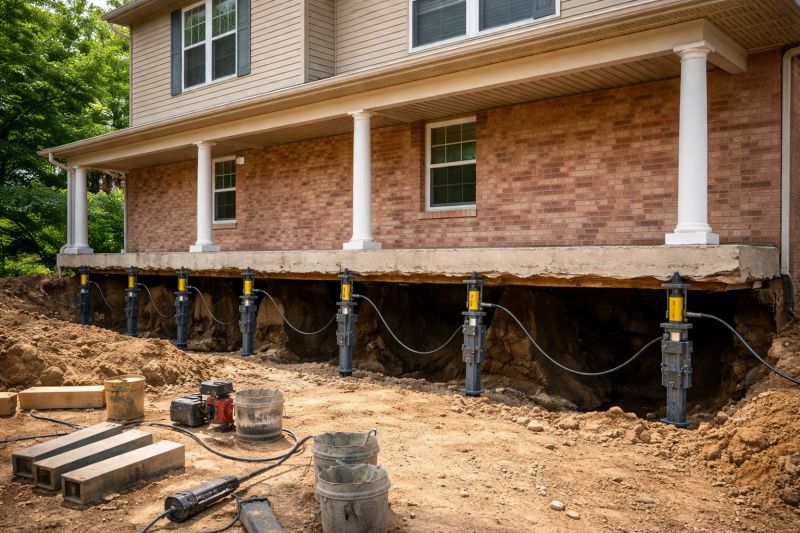 Foundation Jacking in Brea, CA