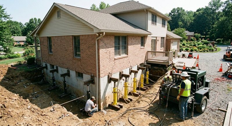 Foundation Jacking in Chino, CA