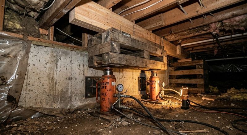 Foundation Jacking in Crestline, CA