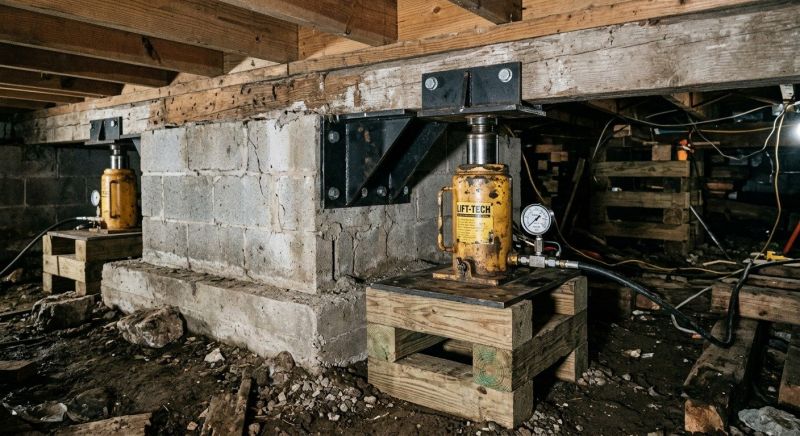 Foundation Jacking in Fontana, CA