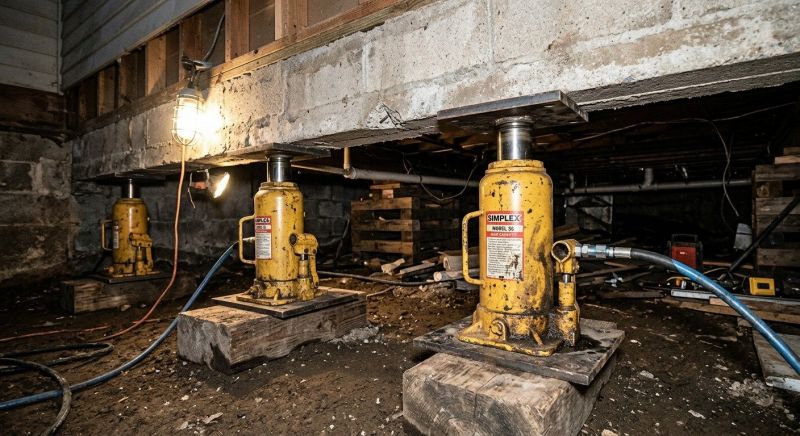 Foundation Jacking in Lake Forest, CA