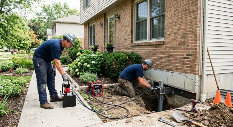 Foundation Jacking in Ontario, CA