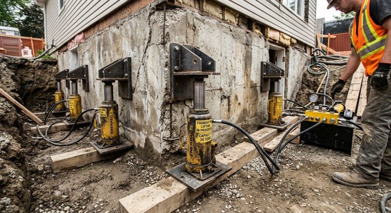 Foundation Jacking in Orange, CA