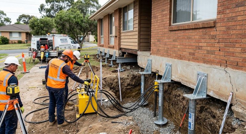 Foundation Jacking in Sun City, CA