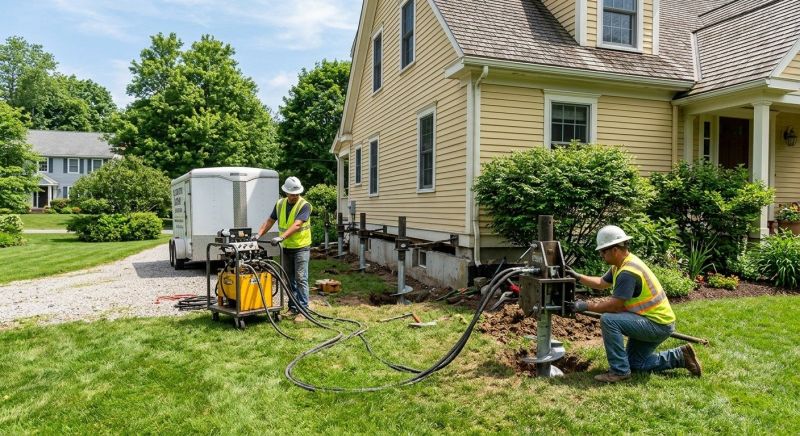 Foundation Lifting in Bloomington, CA