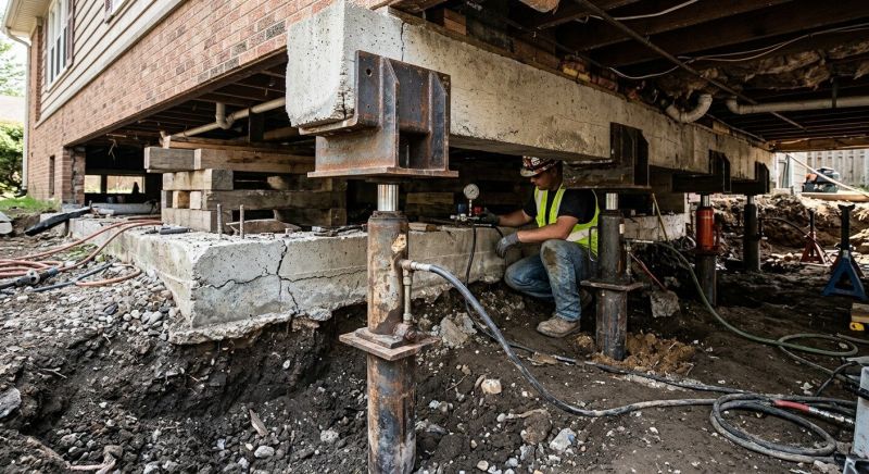 Foundation Lifting in Riverside, CA