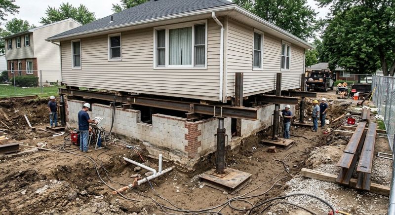 Foundation Lifting in San Dimas, CA
