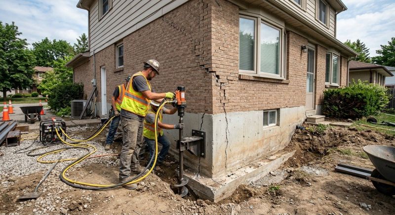 Foundation Lifting in Tustin, CA