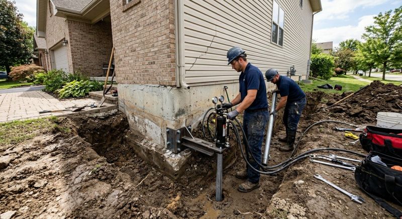 Foundation Settlement Repair in Riverside, CA