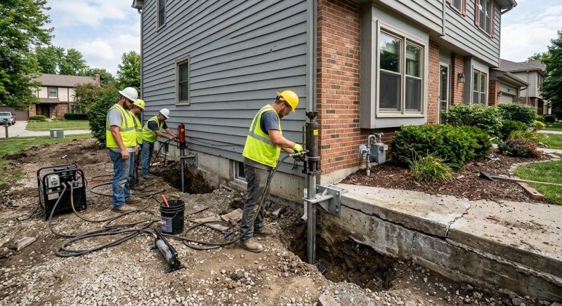 Foundation Stabilizing in Mira Loma, CA