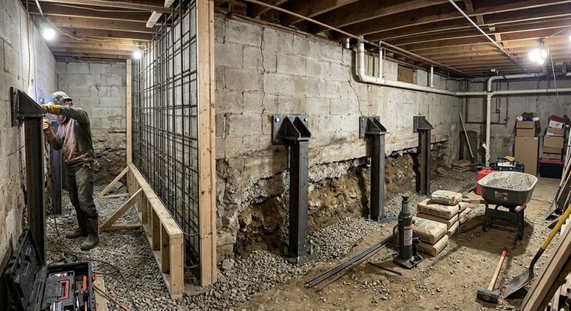 Foundation Stabilizing in Upland, CA