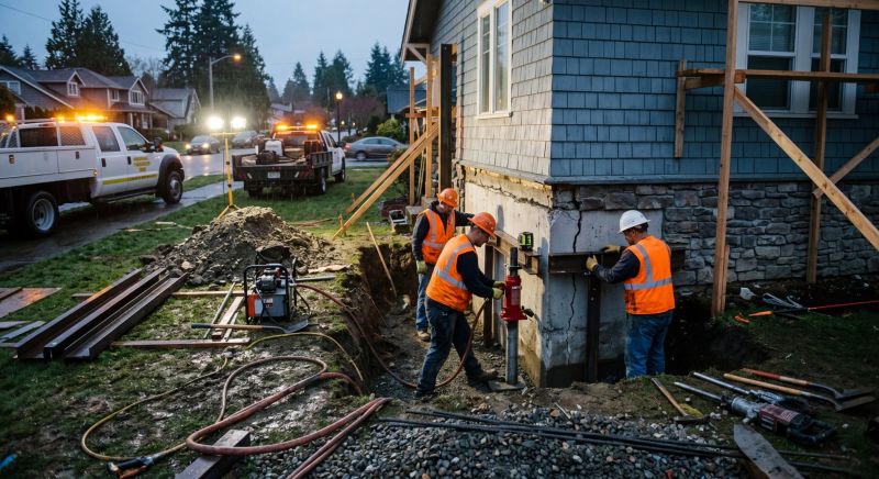 Foundation Stabilizing in Wildomar, CA