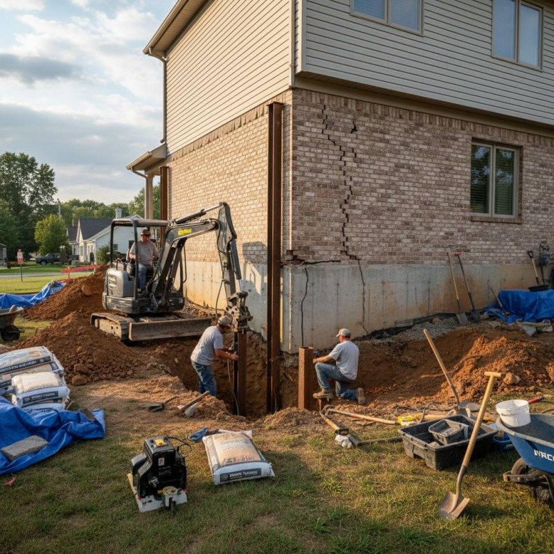 Foundation Structural Repair in Bloomington, CA