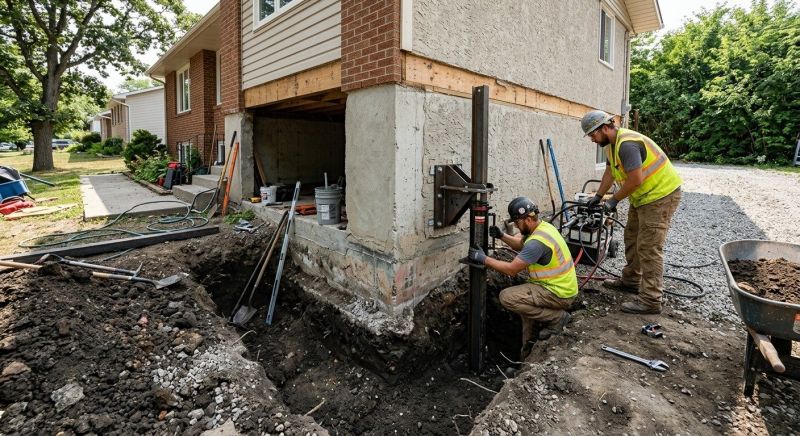 Foundation Structural Repair in Villa Park, CA