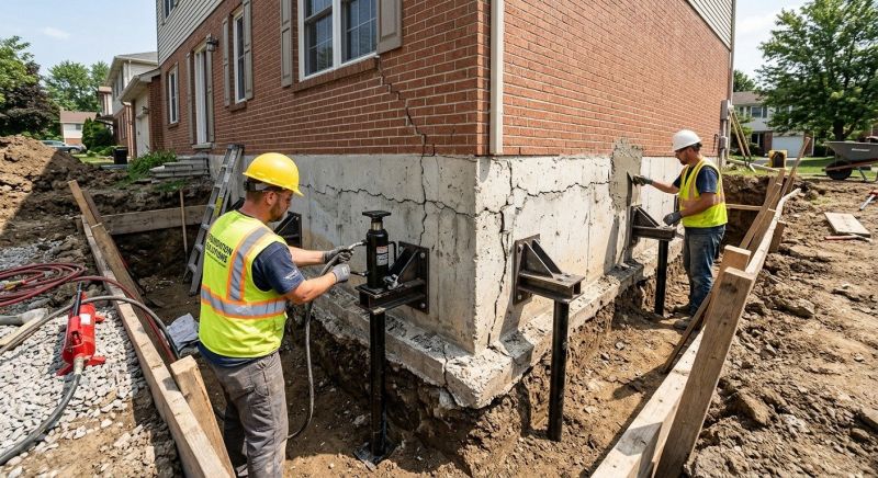Foundation Structural Repair in Yorba Linda, CA
