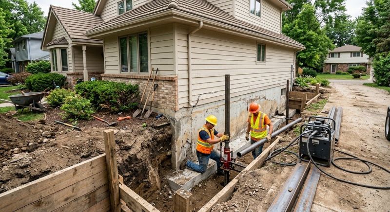 Home Foundation Repair in Colton, CA