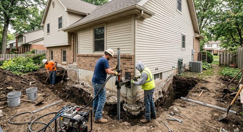 House Foundation Repair in Colton, CA
