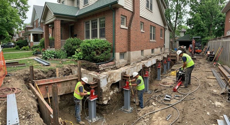 House Underpinning in Riverside, CA