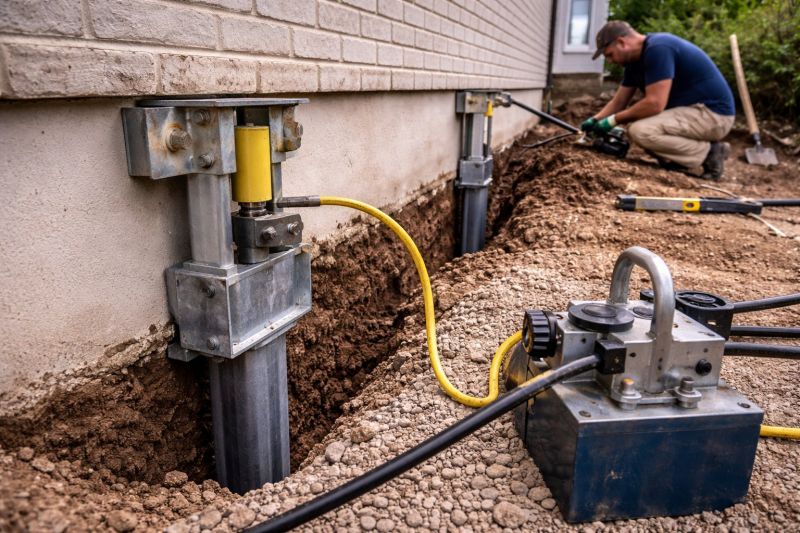 Sinking Foundation Repair in Wildomar, CA