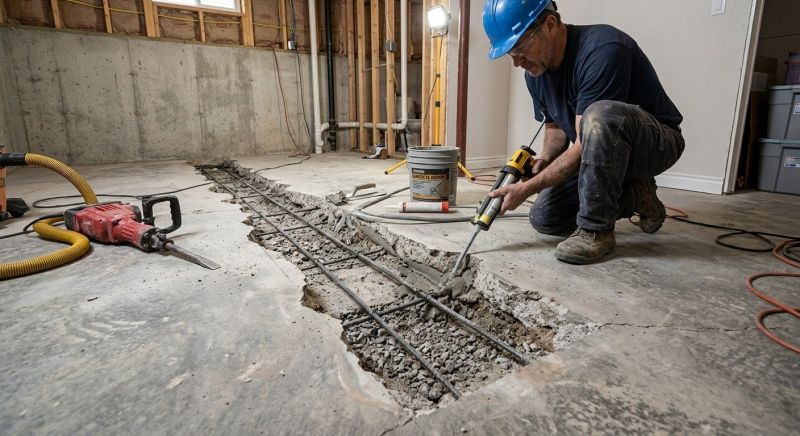 Slab Foundation Repair in Riverside, CA
