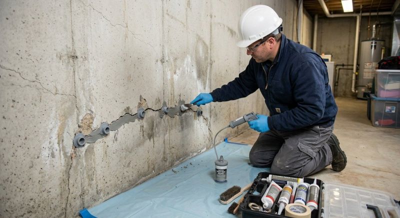 Structural Crack Repair in Riverside, CA