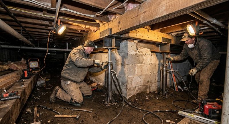 Structural Foundation Repair in Upland, CA