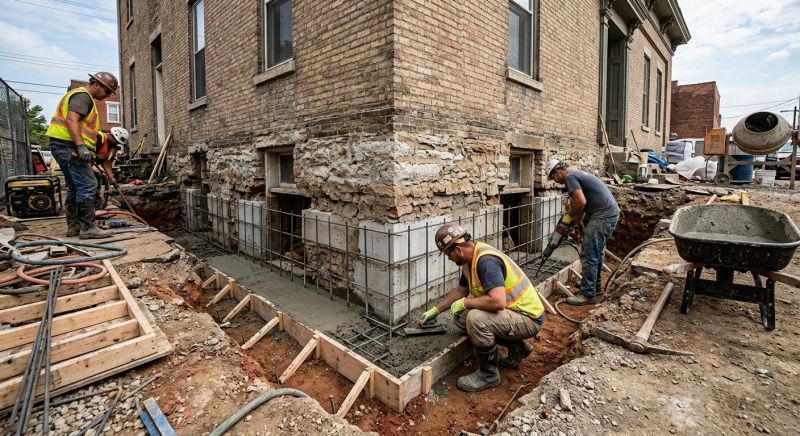 Structural Underpinning in Riverside, CA